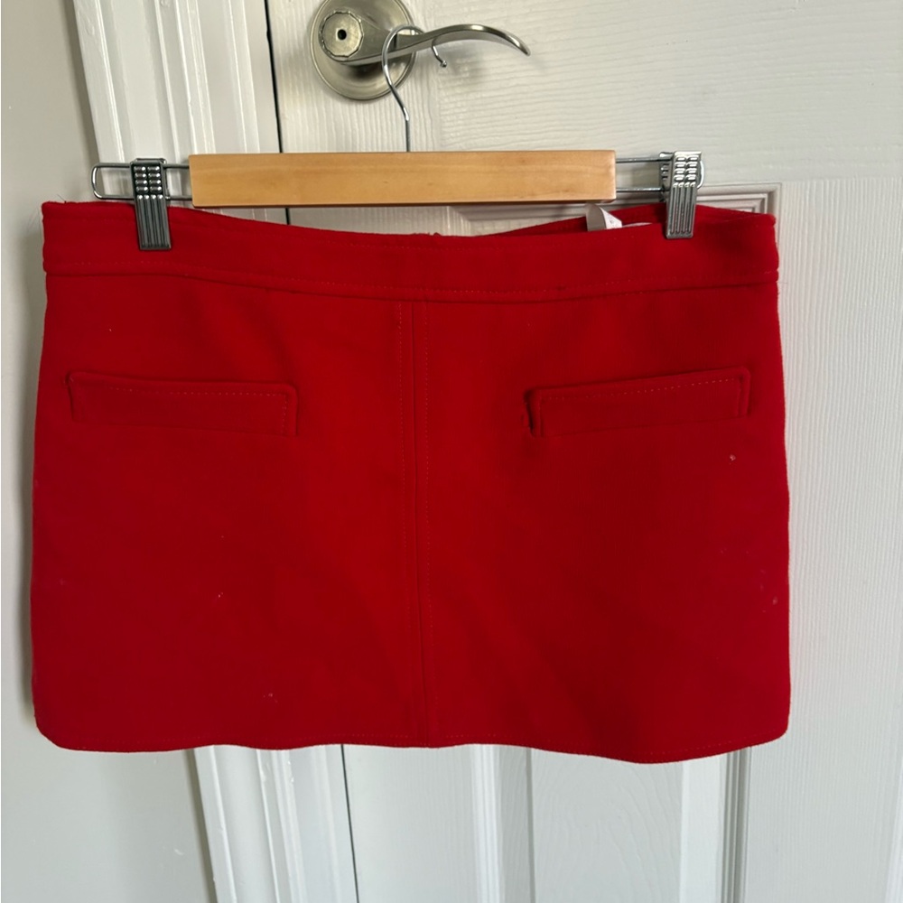 Red Mini Skirt